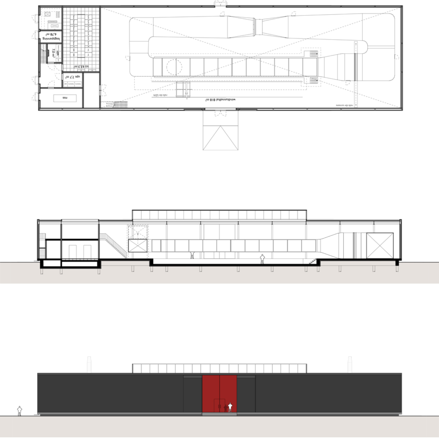 Architectuur Windtunnellab